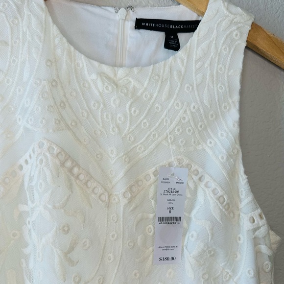 White House Black Market Cocktail Lace Dress - Picture 5 of 5